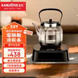 金灶（KAMJOVE）全自动上水电热烧水壶 茶具泡茶专用烧水壶一体保温恒温家用玻璃茶艺提梁壶