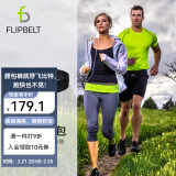 Flipbelt飞比特跑步腰包装备多功能户外腰带男女士马拉松装备手机运动腰包 经典款经典黑（经典不出错） XL(99-110cm)