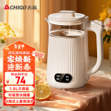 志高（CHIGO）烧水壶电热水壶电水壶双层防烫1.8L大容量家用 玻璃内胆 恒温保温烧水壶 SH-1813A3B