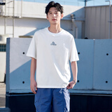 361°短袖男夏季新款运动跑步宽松休闲潮流男士t恤半袖652519106-7