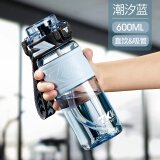 TKK儿童水杯男孩上学专用学生运动水壶直饮杯子夏季tritan塑料泡茶杯