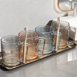 慕亚（MUYA）漱口杯刷牙洗漱杯子儿童情侣家用牙膏牙刷收纳轻奢高档牙具杯