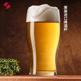 帕莎帕琦（Pasabahce）进口啤酒杯进口钢化玻璃杯果汁饮料杯微波炉耐高温570ML1只42747
