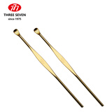 777（THREE SEVEN）扣耳勺挖耳勺掏耳勺成人采耳工具套装耳挖勺耳朵勺金色掏耳朵神器 777掏耳勺【2支】