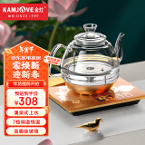 金灶（KAMJOVE）涌泉式全自动上水电热水壶 玻璃烧水壶 智能保温电茶壶 H7