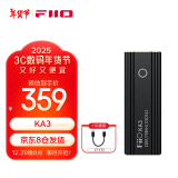 飞傲（FiiO）&翡声 KA3解码耳放 HIFI平衡4.4电脑声卡安卓手机功率放大器便携小尾巴转接线 黑神话悟空 黑色