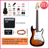 美音天使电吉他单摇ST系列套装专业级 成人初学者入门电吉他送教程 经典套餐一吉他+音箱+效果器