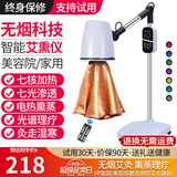 艾点（Ai Dian）艾灸家用仪器一体机美容院智能理疗仪全身用无烟熏蒸艾炙仪电烤灯 白色豪华尊享款-七核加热+七光渗透