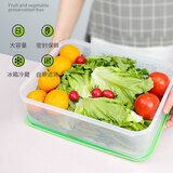特百惠（Tupperware）9.4升果菜篮带滤格密封超大冷藏盒 蔬果塑料保鲜盒 果菜篮带滤筛单个 9.4L