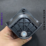 京纯定制款通用行李箱配件轮子大全拉杆箱万向轮维修替换密码箱减震轮 T105轮子黑色一对