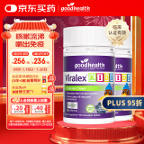 好健康goodhealth嚼嚼乐婴幼儿童免疫增强抵抗力葡聚糖维生素VC60粒*2瓶