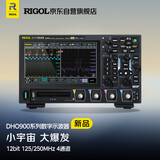 RIGOL普源 DHO924S 数字示波器 250MHz 四通道 带信号源12bit示波器