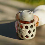 OPUS玻璃杯女士高颜值儿童夏季水杯便携学生小容量耐热杯礼物男实用 【便携款】340mL细杉灰