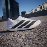 阿迪达斯 （adidas）运动跑鞋时尚户外轻便比赛训练鞋健身跑步鞋 IF9419 黑白 44 