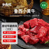 牛品说国产鲁西黄牛 牛腿肉块净重4斤 原切牛肉 烤肉火锅食材 源头直发 
