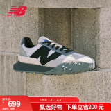 NEW BALANCE NB 官方【IU同款】休闲鞋男鞋女鞋轻便舒适XC72系列情侣运动鞋 灰色/黑色 UXC72AA1 38.5 (脚长24cm)