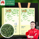 贡苑绿茶信阳毛尖 特级250g 2024新茶正宗明前春茶嫩芽茶叶自己喝送礼