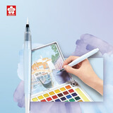 樱花（SAKURA）储水笔注水笔自来水笔荷兰泰伦斯固体水彩中号（标准型）速写马克笔绘画