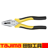 田岛（TAJIMA）钢丝钳老虎钳日式断线钳子花齿6/7寸8寸钳子花口家用钳子夹持工具 7寸花口钢丝钳SHP-C180