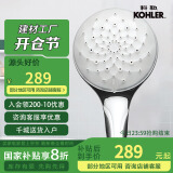 科勒KOHLER花洒头 手持花洒氧沐多功能手持花洒K-R99063T-CP流线型