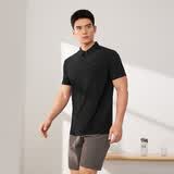 361°短袖男夏季防晒polo衫运动宽松冰丝健身t恤半袖男652524103D-6
