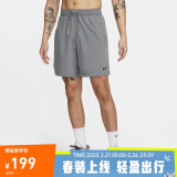 耐克（NIKE）男运动短裤 夏季梭织短裤休闲裤 宽松简约 DV9858-084 黑 2XL