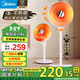 美的（Midea）取暖器/电暖器/电暖气片家用/小太阳/电热取暖炉/节能速热电热扇/台地两用/烤火炉/暖脚神器NPT-SW