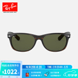 雷朋（RayBan）太阳镜男女款方形徒步旅行者镜框复古舒适墨镜0RB2132F可定制 902L玳瑁色镜框绿灰色镜片 尺寸55