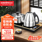 金灶（KAMJOVE）自动上水电热水壶恒温泡茶壶茶具套装 电茶壶茶台烧水壶保温煮水壶烧水煮茶一体机 F9【20*37cm】