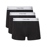 Calvin KleinCK 男士棉质平角内裤 套装套盒3条装 NB3963 UB1黑色 XL