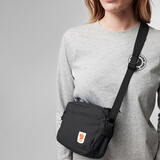 FJALLRAVEN北极狐斜挎包日常运动单肩包腰包23227-550黑色3L开学礼物
