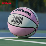 Wilson威尔胜NBA DRV ENDURE系列粉白配色成人PU室内外通用7号篮球礼物