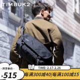 TIMBUK2邮差包斜挎包男骑行运动信使包单肩包男送男友通勤休闲情人节礼物 音速黑 S