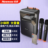 纽曼（Newmine）TR-K11蓝牙音箱大音量户外广场舞电木吉他乐器音箱商超手提便携收音机收钱语音双麦克风