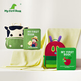 MY FIRST BOOK宝宝布书早教儿童玩具1-6岁周岁礼物农场款+毛毛虫