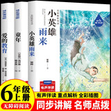 童年六年级课外阅读必读 小英雄雨来快乐读书吧六年级上册 爱的教育人教版语文教科书配套书目 正版图书儿童文学中小学教辅小学生书籍10-14岁推荐阅读