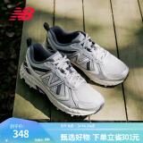 NEW BALANCE NB410 官方男鞋女鞋情侣户外越野银灰色复古运动鞋休闲鞋 浅灰色/银色 宽鞋楦2E MT410KR5 45 (脚长29cm)