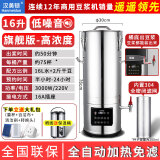 汉美顿（Hanmeidun）豆浆机商用早餐店用免过滤无渣破壁机大功率大容量现磨豆浆机食堂餐饮全自动多功能五谷杂粮磨浆机 16升（内置滤网/智能预约/全自动