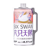六只天鹅精选大桶装原浆精酿啤酒苏超 六只天鹅原浆啤酒（粉） 2L 6桶