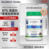 ALLMAX蛋白粉 天然萃取0添加天然分离乳清蛋白粉增肌粉美国原装进口 2磅巧克力-口感好（≥87%蛋白质含量）