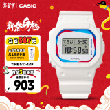 卡西欧（CASIO）手表男士G-SHOCK小方块运动学生电子日韩表送男友DWE-5600PR-2