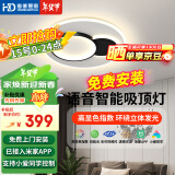 HD智能AI语音吸顶灯 led大客厅灯卧室餐厅全屋智能联动现代简约灯具