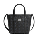 MCM经典老花菜篮子托特包满印皮革斜挎单肩包女包礼物 25年新货