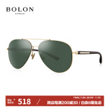 暴龙（BOLON）眼镜轻薄质感蛤蟆镜偏光驾驶防晒太阳镜钓鱼墨镜男 BL2362M03