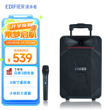 漫步者（EDIFIER）PP208 8英寸大功率重低音广场舞音响 蓝牙拉杆音箱 户外K歌 舞台会议教学