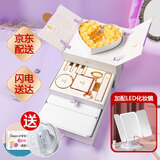佳礼怡個化妆品全套彩妆套装口红礼盒生日情人节礼物送女生女朋友老婆 花意爱口红彩妆化妆镜礼盒