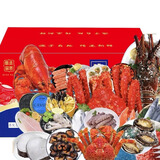 【定制】海鲜大礼包海鲜礼盒海产年货节套餐盆菜春节年夜饭 【10斤10种】含梭子蟹/黄鱼/青龙
