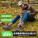 迈乐（Merrell）上新 户外经典徒步鞋男女款MOAB3 GTX中帮透气防水耐磨防滑登山鞋 J035816米粽（女款） 37