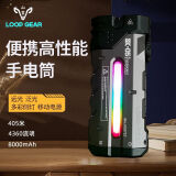 LOOP GEARSK05手电筒强光大容量超长续航18650电池充电超亮便携应急照明灯 SK05 PRO