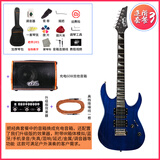 美音天使电吉他单摇ST系列套装专业级 成人初学者入门电吉他送教程 进阶套三:吉他+充电音箱+效果器